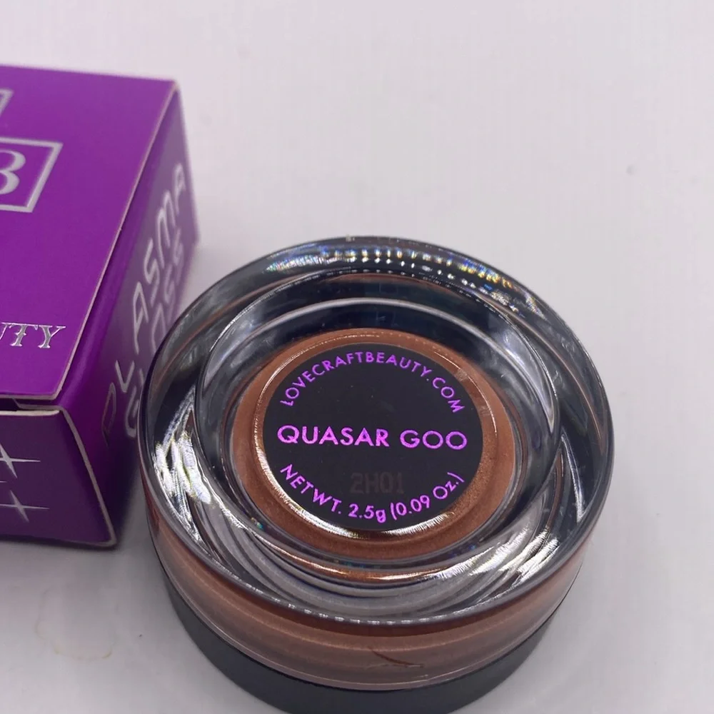 Love Craft Beauty plasma gloss quasar goo dewy gloss for lips lids & cheekbones